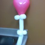 Heart wand - made while waiting in the.doctor's office