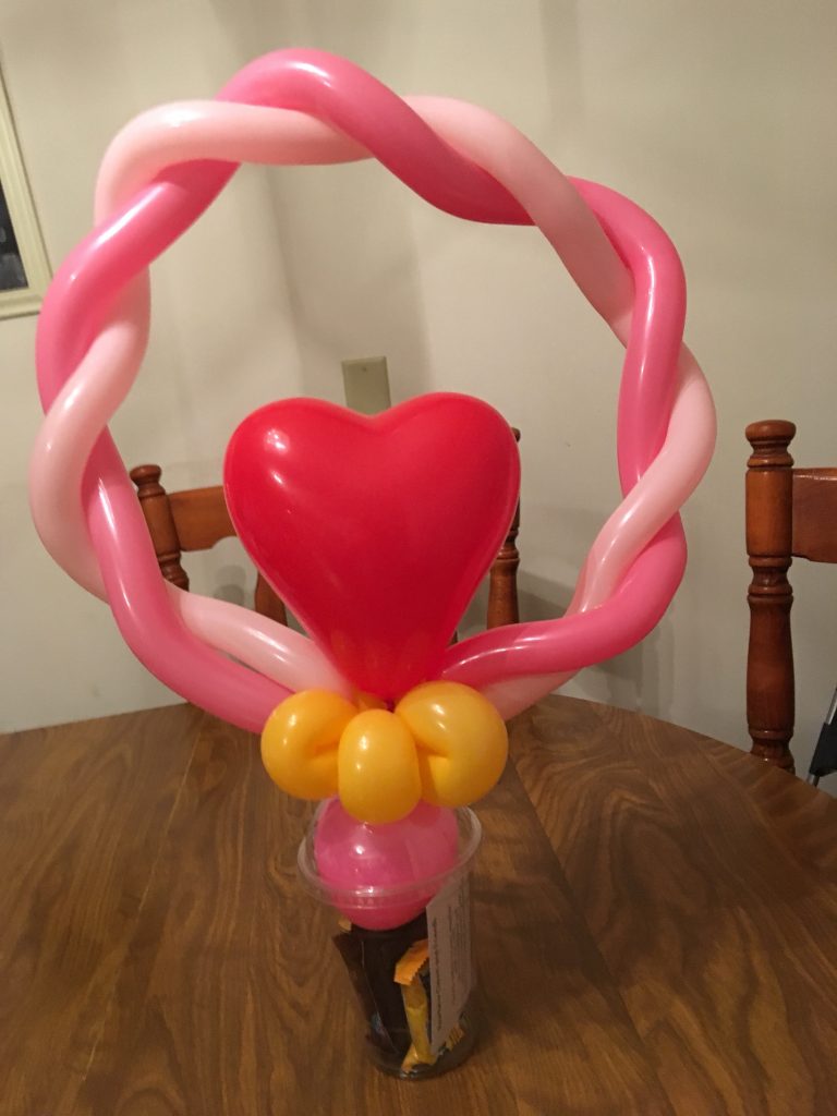 Valentine's Day candy cup