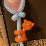 My wife's birthday is coming up, so I'm getting ready …. Starting with a balloon heart wand