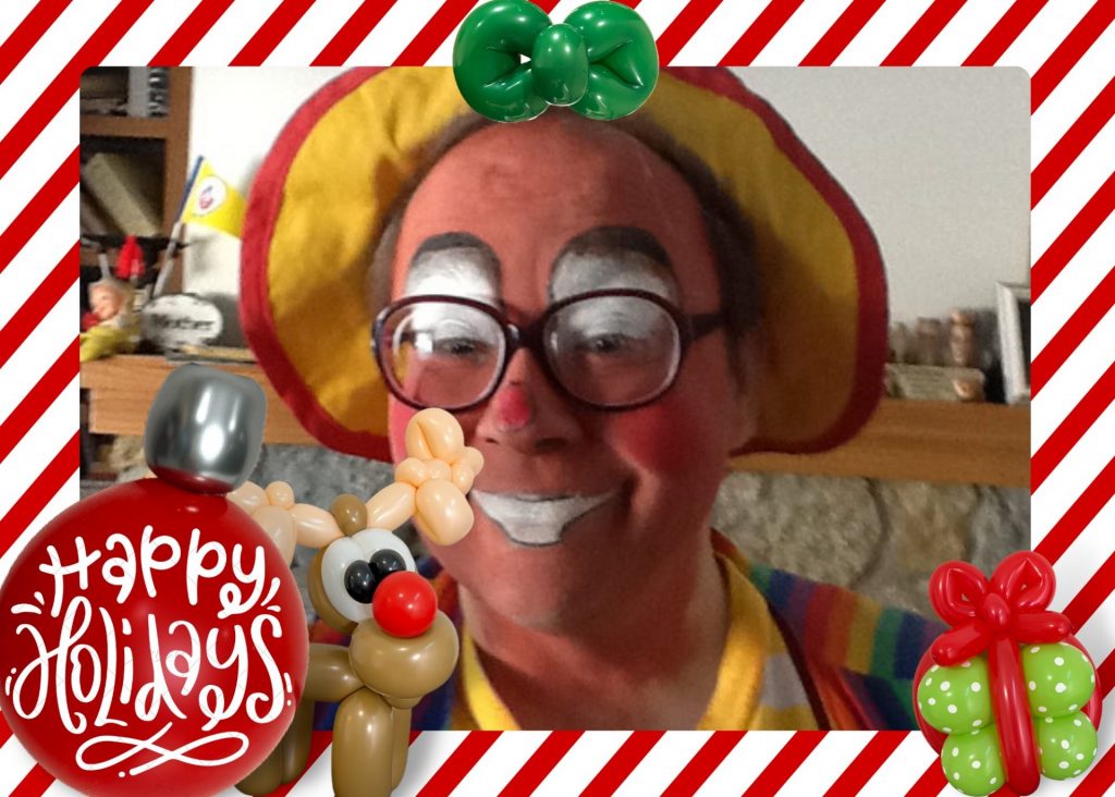 Merry Christmas from Raynbow Clown and Friends