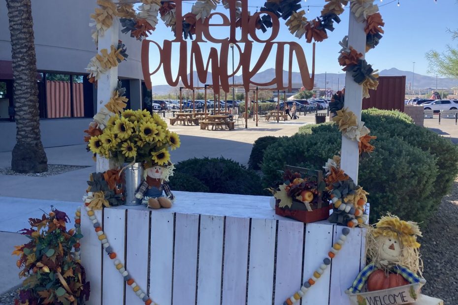 Pumpkin Photo Booth at Fall Fest 2024 Sunday